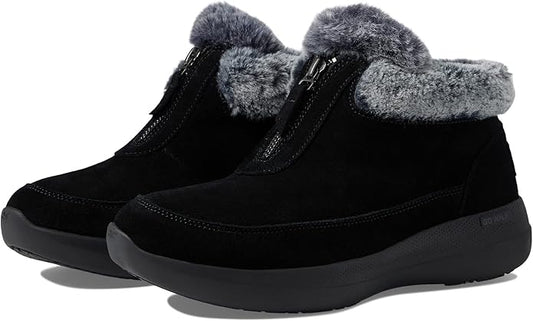 SKECHERS GO WALK STABILITY BOOT RENEW - BLACK/GREY