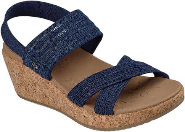 SKECHERS ARCH FIT BEVERLEE 2.0 BALI VIBES - NAVY