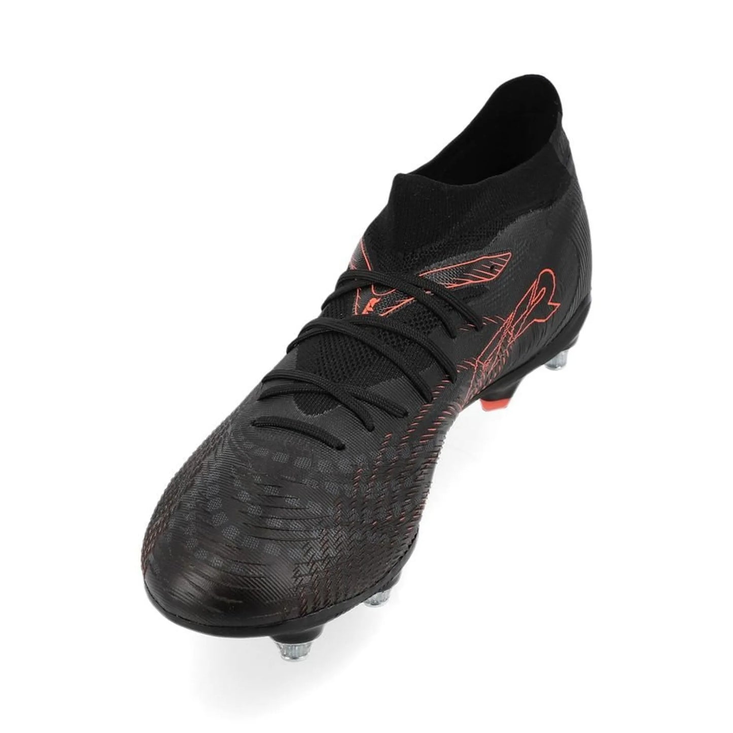 PUMA FUTURE 9 MATCH MxSG - Black-Glowing/Red/Strong Gray