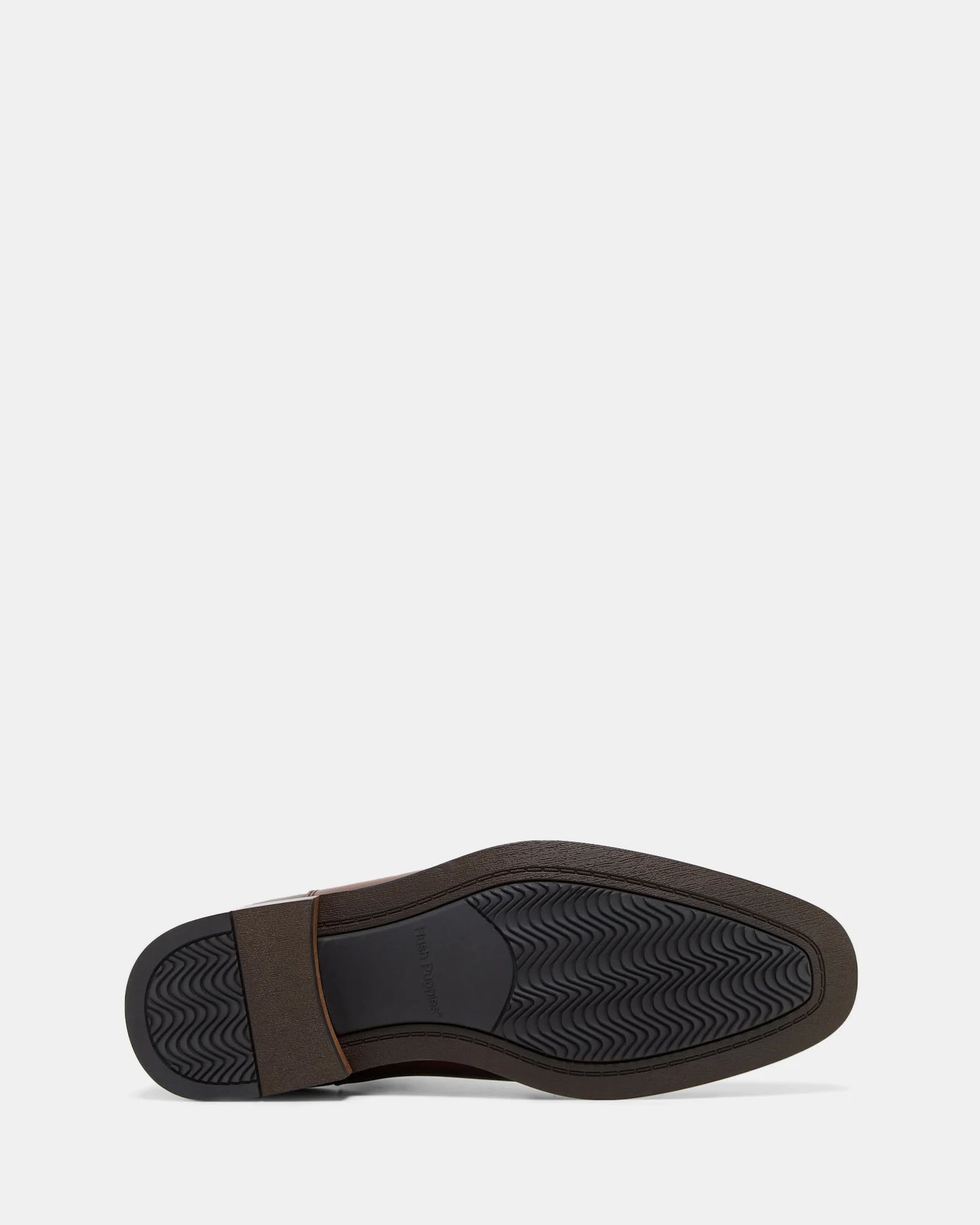 HUSH PUPPIES WISCONSIN - COGNAC BURNISH