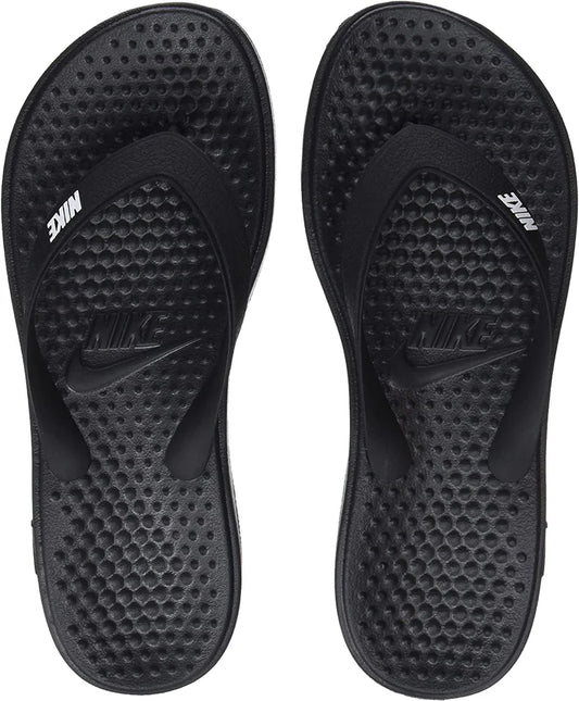 NIKE SOLAY THONG - BLACK/WHITE-BLACK