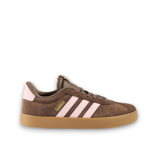 ADIDAS WOMENS VL COURT 3.0 - Earth Strata / Clear Pink / Gold Metallic