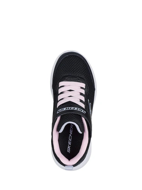 SKECHERS KIDS SELECTORS REST ACHIEVED - BLACK/PINK