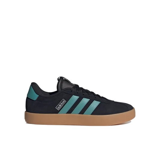 ADIDAS VL COURT 3.0 - Core Black / Powder Teal / Silver Metallic
