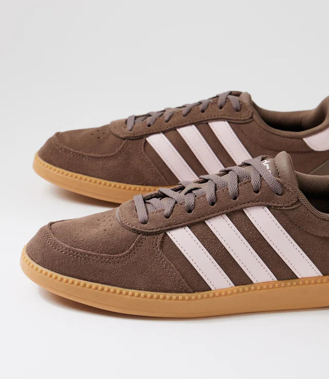 ADIDAS WOMENS BREAKNET SLEEK - Earth Strata / Clear Pink / Gum