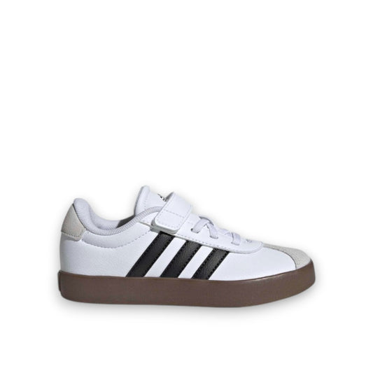 ADIDAS KIDS VL COURT 3.0 EL - WHITE/BLACK