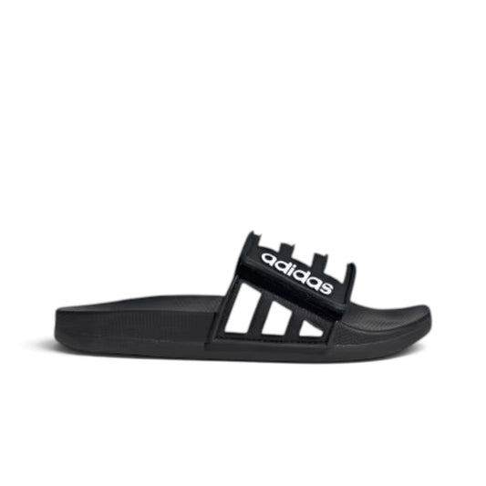 ADIDAS KIDS ADILETTE COMFORT SLIDES - BLACK/WHITE