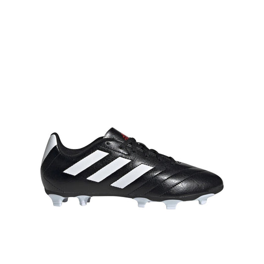 ADIDAS KIDS GOLETTO VII FG J - BLACK/WHITE/RED