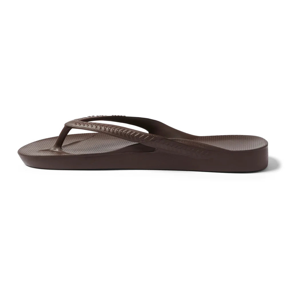 ARCHIES ARCH SUPPORT JANDALS - BROWN
