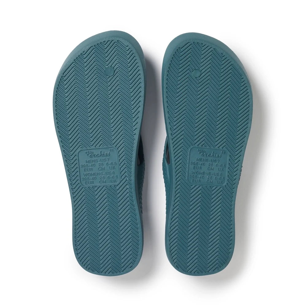 ARCHIES ARCH SUPPORT JANDALS - TEAL