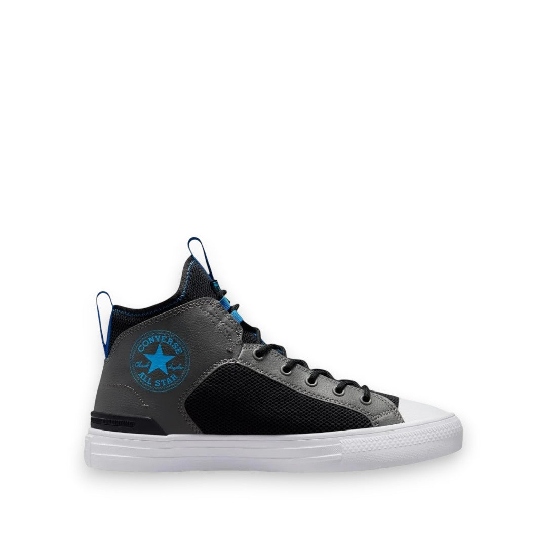 CONVERSE CHUCK TAYLOR ALL STAR ULTRA MID - BLACK/CYBER GREY/DIAL UP BLUE