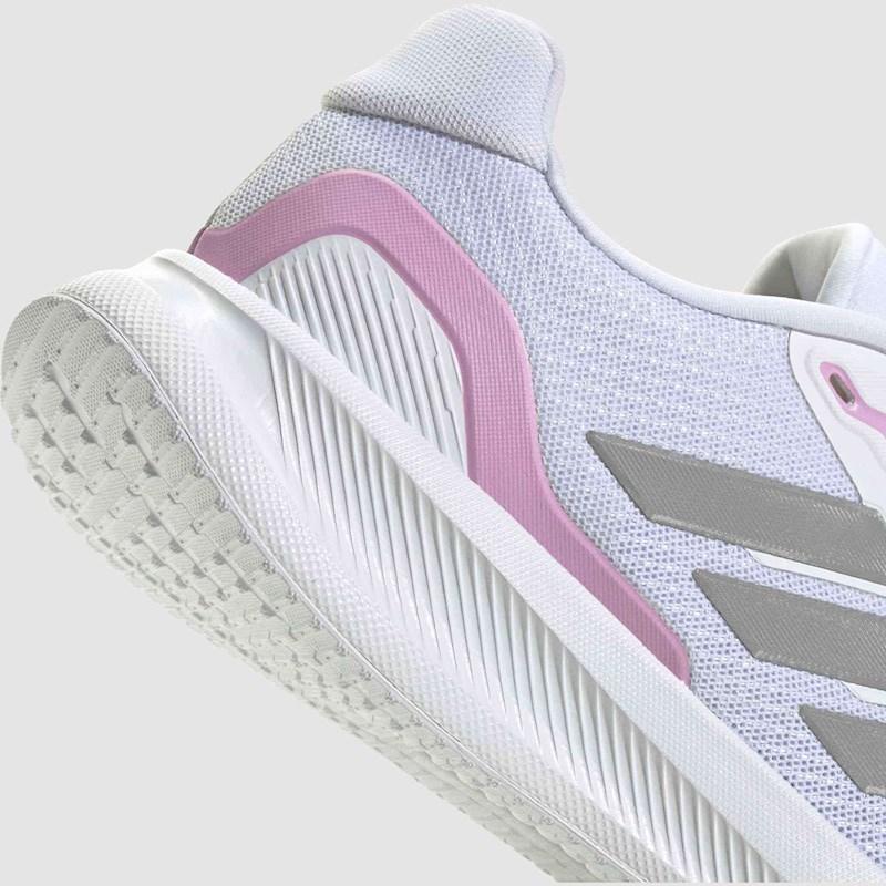 ADIDAS WOMENS RUNFALCON 5 - Cloud White / Grey Strata / Core Black