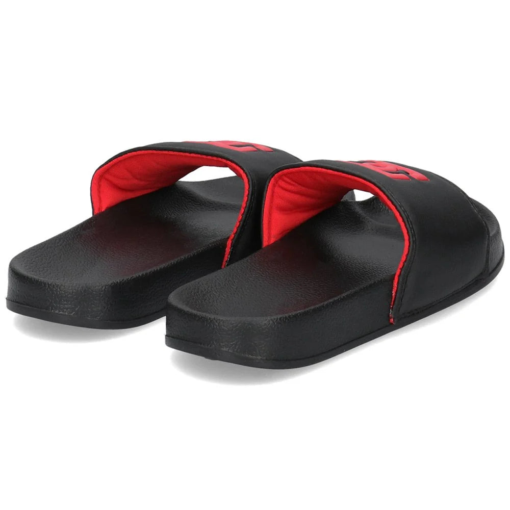 DC KIDS SLIDES - BLACK/RED