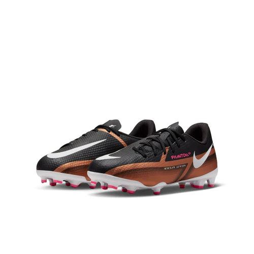 NIKE KIDS PHANTOM GT2 ACADEMY FG/MG - METALLIC COPPER