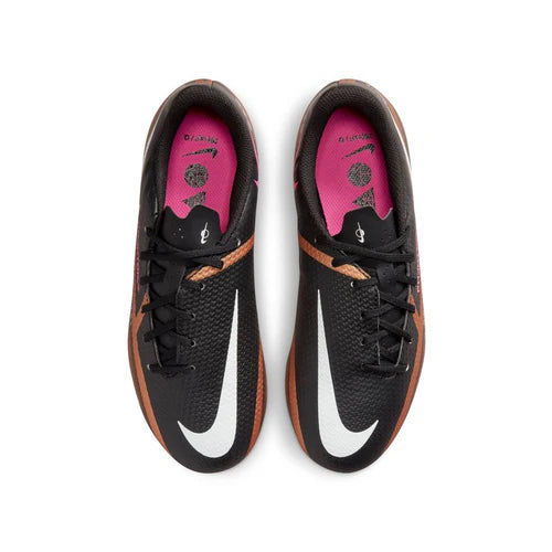 NIKE KIDS PHANTOM GT2 ACADEMY FG/MG - METALLIC COPPER