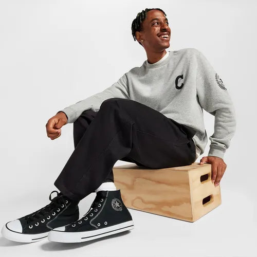 CONVERSE CHUCK TAYLOR ALL STAR HI - BLACK/ORIGIN STORY/BLACK
