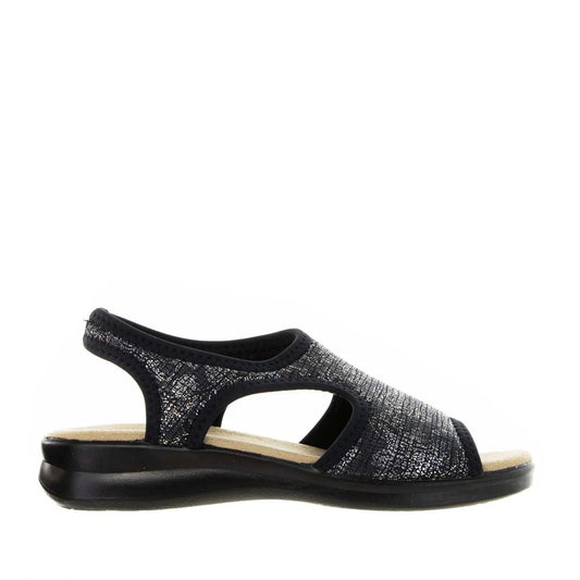 EUROFLEX TUSCANY SANDAL - BLACK