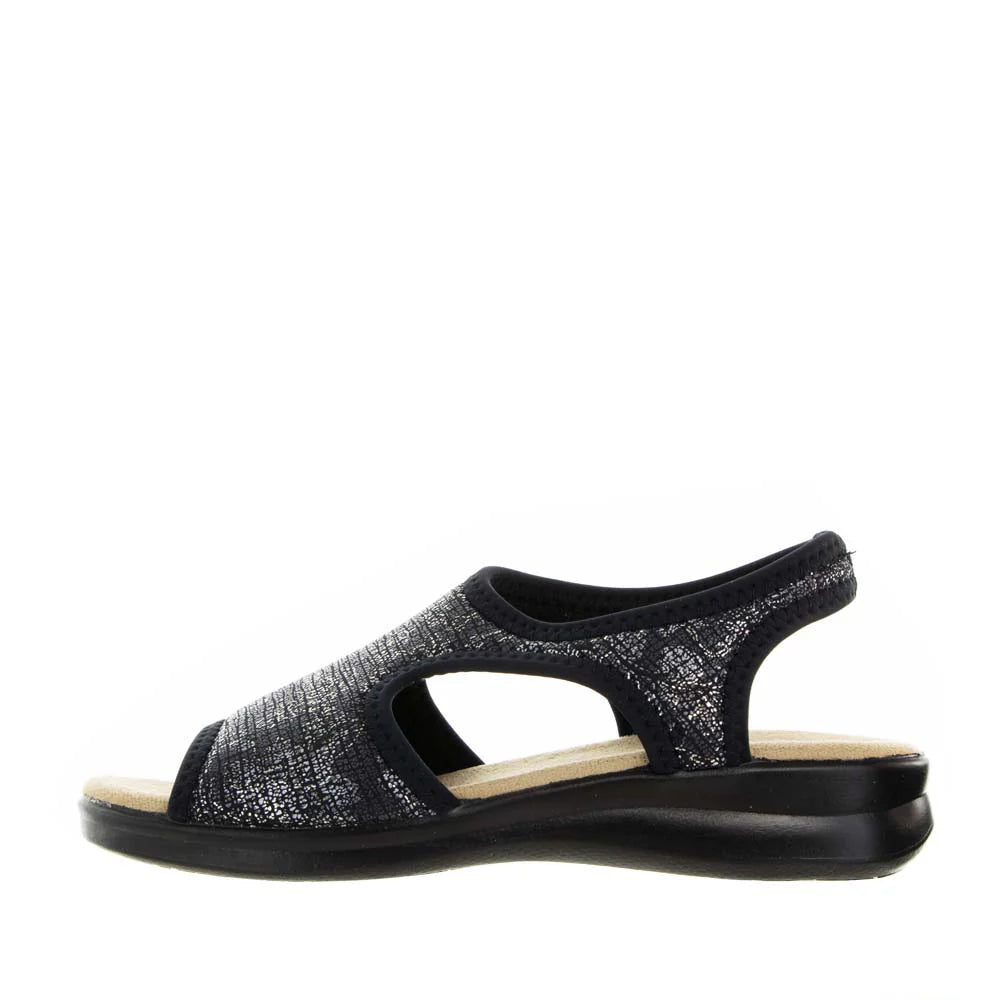 EUROFLEX TUSCANY SANDAL - BLACK