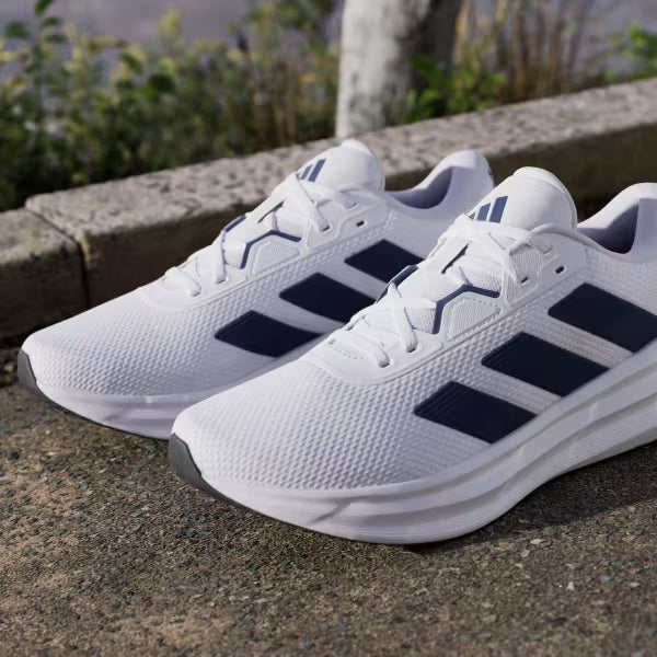 ADIDAS GALAXY 7 - Cloud White / Dark Blue / Core Black