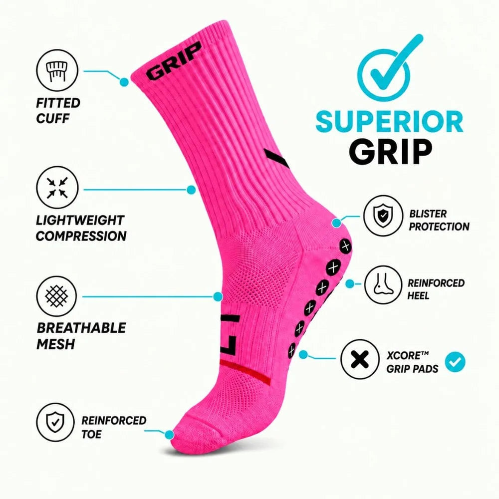 Best Grip Socks (Pro) - PINK
