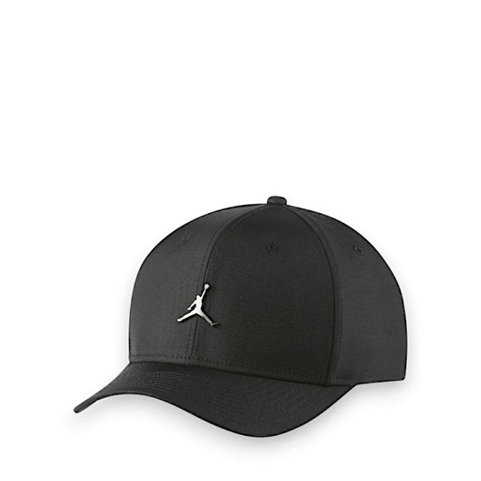 JORDAN MENS SNAPBACK HAT - BLACK/WHITE