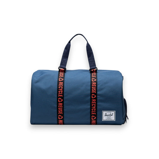 HERSCHEL NOVEL ECO DUFFLE - BLUE/PEACOAT