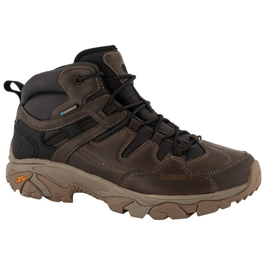 HI-TEC RAVUS ADVENTURE LITE MID WATERPROOF - CHOCOLATE/BLACK/TAUPE