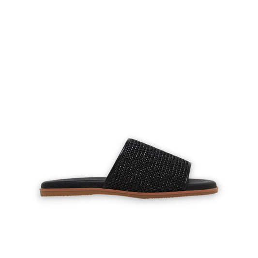 HUSH PUPPIES PARADISE WEAVE - BLACK