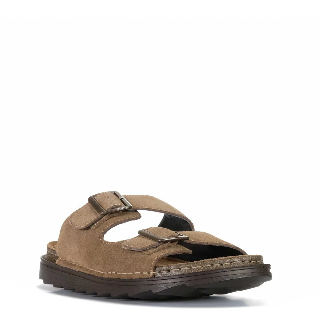 HUSH PUPPIES IRVIN - TAUPE SUEDE