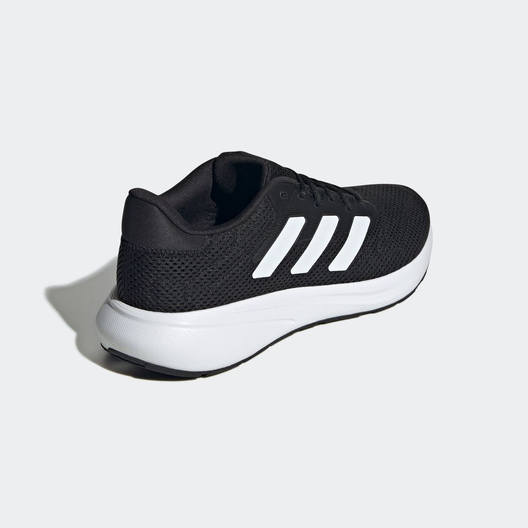 ADIDAS MENS RESPONSE RUNNER U - BLACK/WHITE