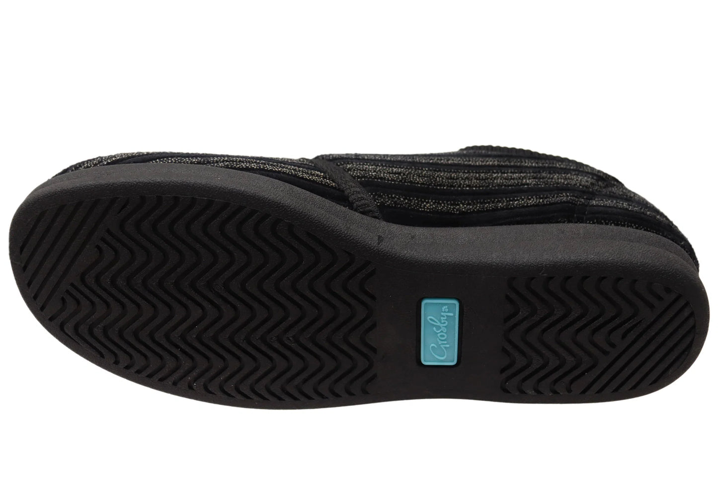 GROSBY MENS THURSTON SLIPPERS - BLACK