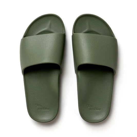 ARCHIES ARCH SUPPORT SLIDES - OLIVE