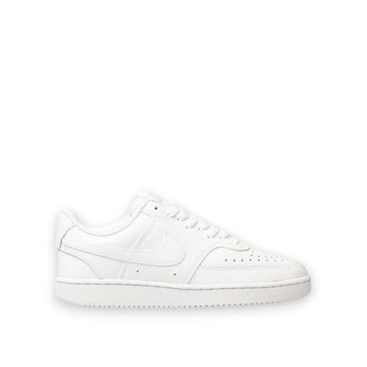NIKE WOMENS COURT VISION LOW - WHITE/WHITE/WHITE