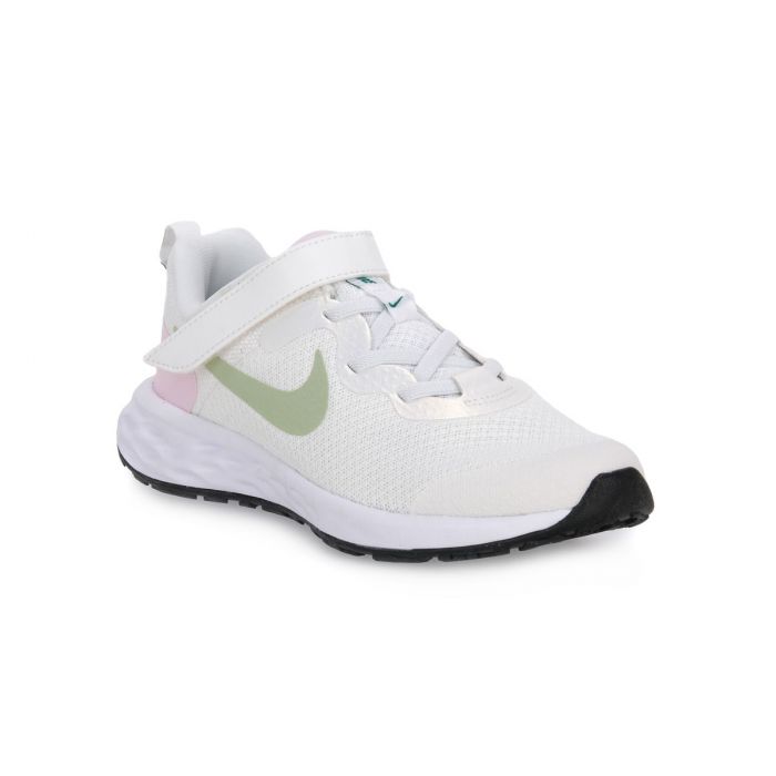 NIKE KIDS REVOLUTION 6 NN SE - SUMMIT WHITE/HONEYDEW