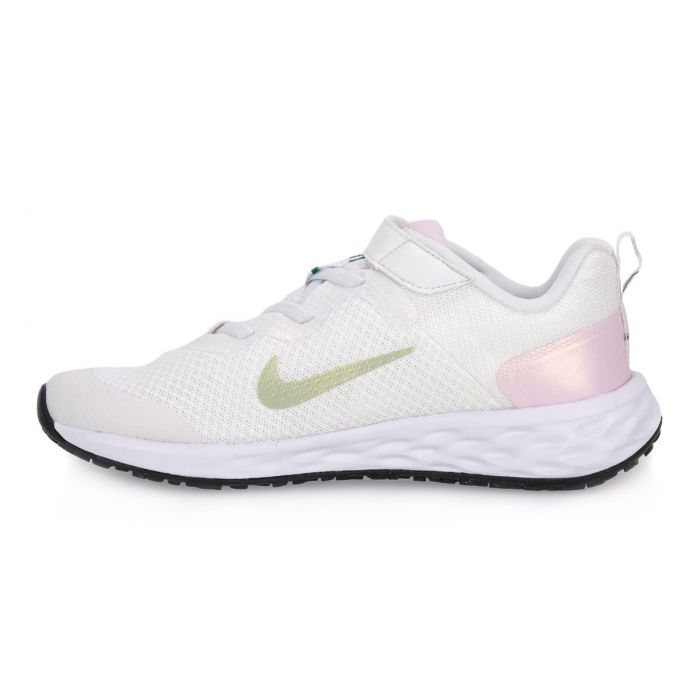 NIKE KIDS REVOLUTION 6 NN SE - SUMMIT WHITE/HONEYDEW