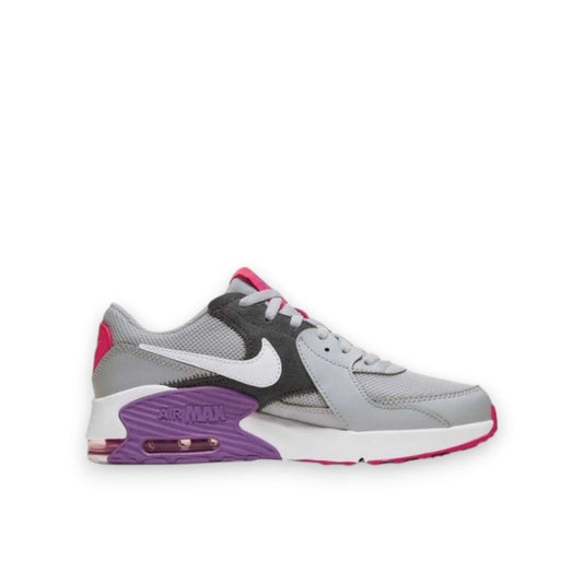 NIKE YOUTH AIR MAX EXCEE GS - GREY FOG/WHITE-PURPLE NEBULA