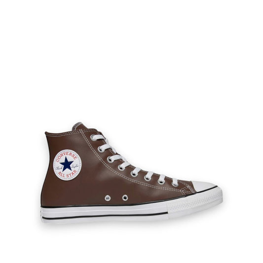 CONVERSE CHUCK TAYLOR ALL STAR FAUX LEATHER HIGH TOP - BRAZIL NUT