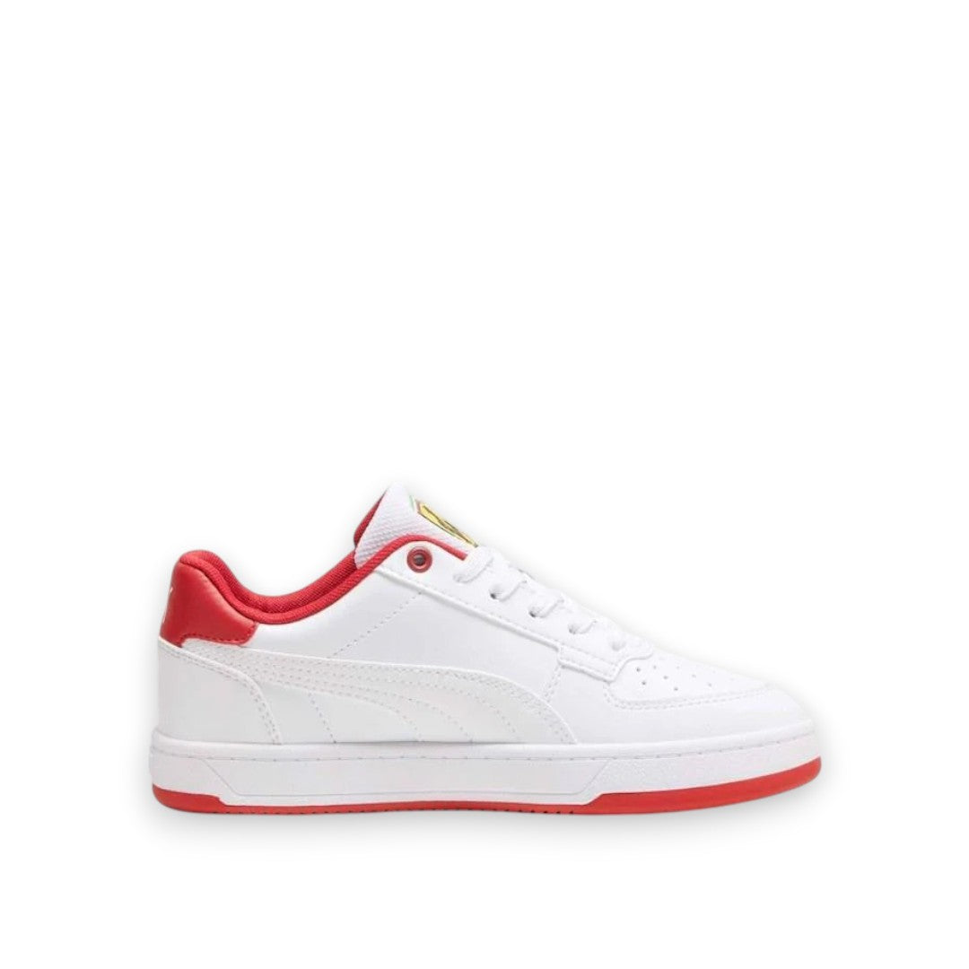 PUMA YOUTH FERRARI CAVEN 2.0 - WHITE/RED
