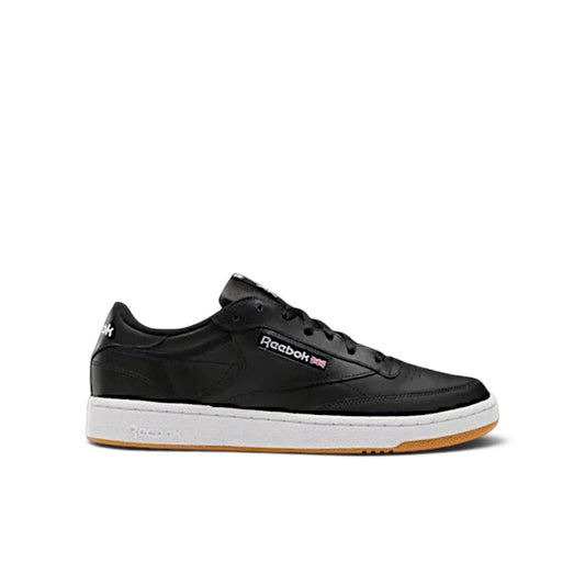 REEBOK CLUB C 85 - Intense Black / White-Gum