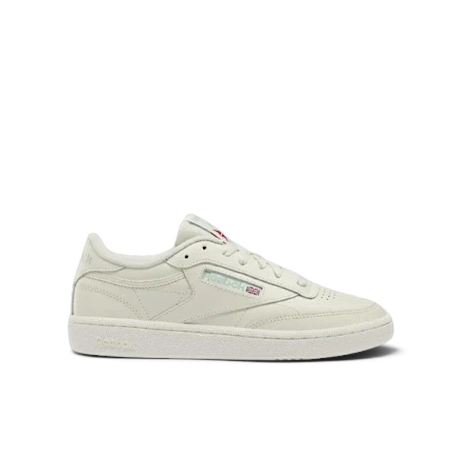 REEBOK WOMENS CLUB C 85 - CHALK/CHALK/SAGE