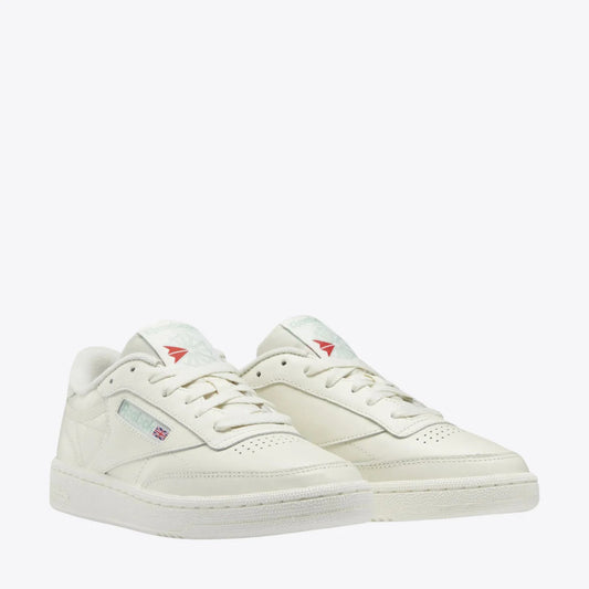 REEBOK WOMENS CLUB C 85 - CHALK/CHALK/SAGE