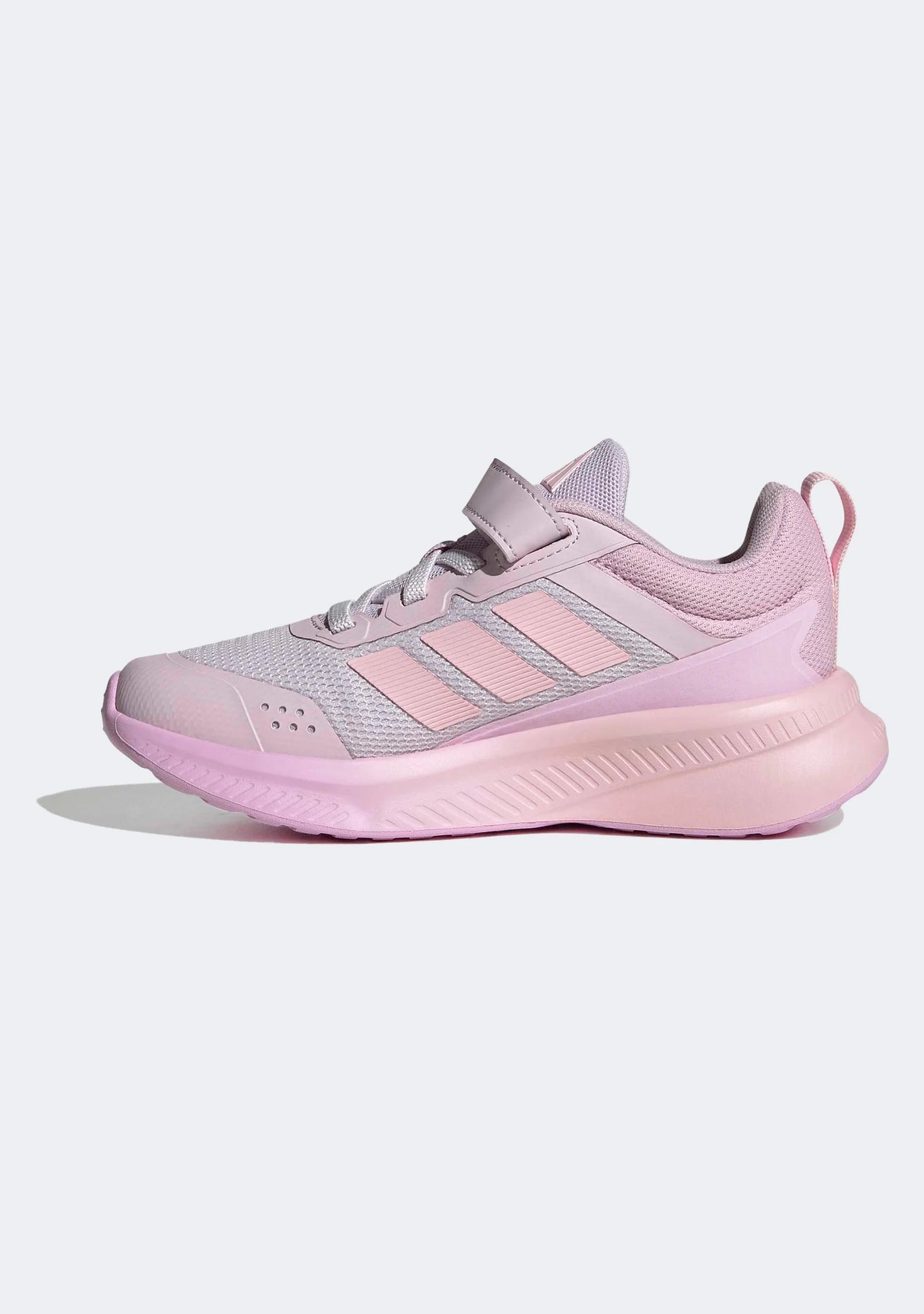 ADIDAS KIDS FORTARUN 4.0 ELASTIC LACE - Ice Lavender / Clear Pink / Bliss Lilac