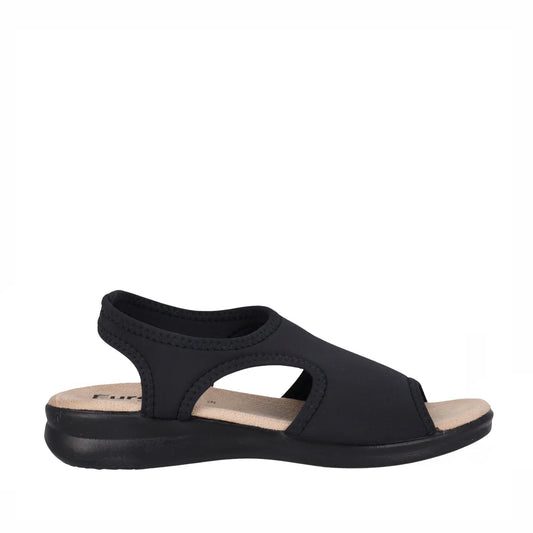 EUROFLEX SICILY SANDAL - BLACK