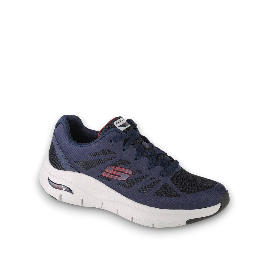 SKECHERS ARCH FIT CHARGE BACK - NAVY/RED