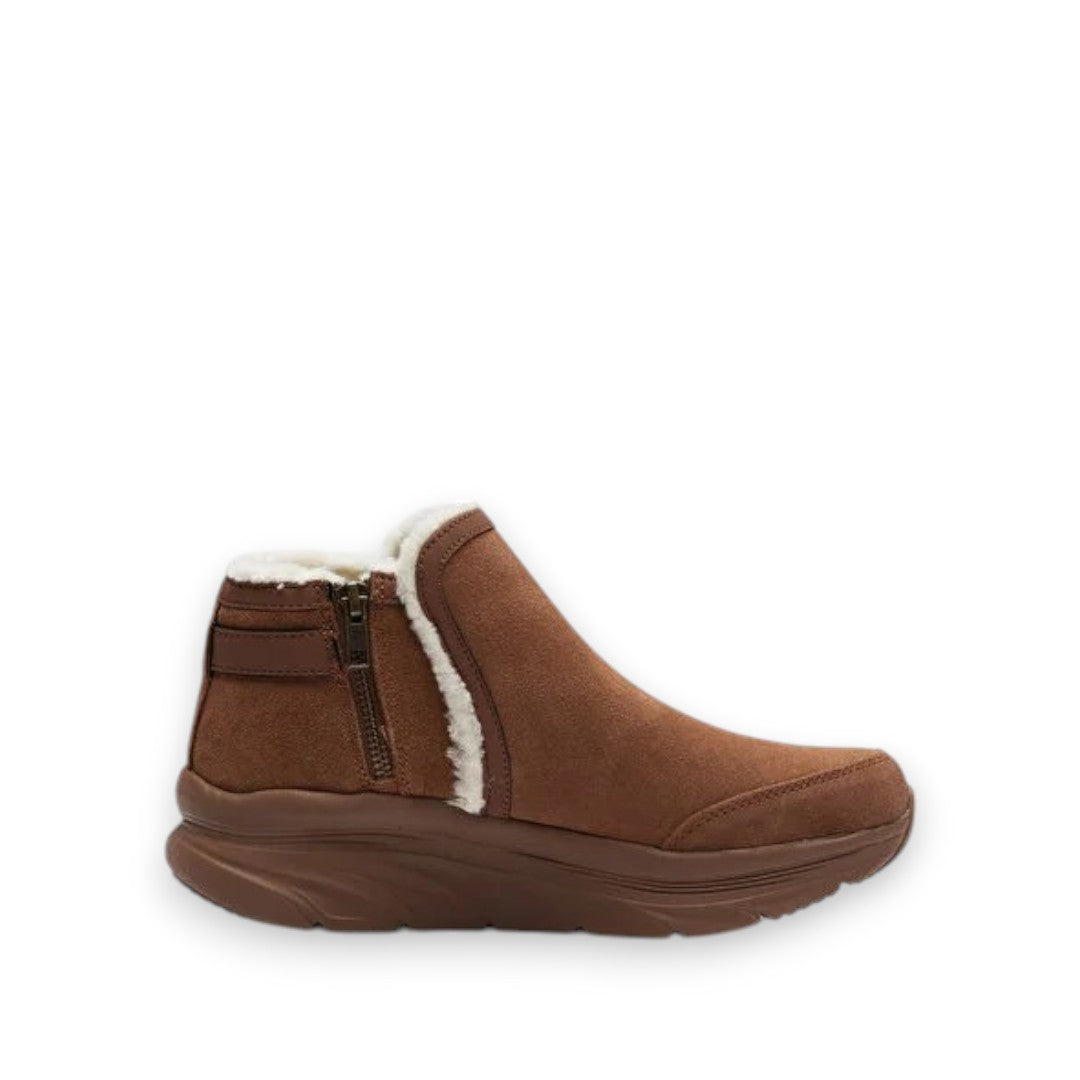 SKECHERS D'LUX WALKER CASUAL COZY - BROWN
