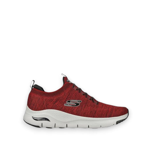 SKECHERS ARCH FIT WAVEPORT - RED/BLACK