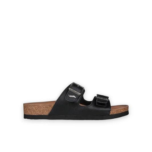 SKECHERS WOMENS ARCH FIT GRANOLA ROMANTIC - BLACK