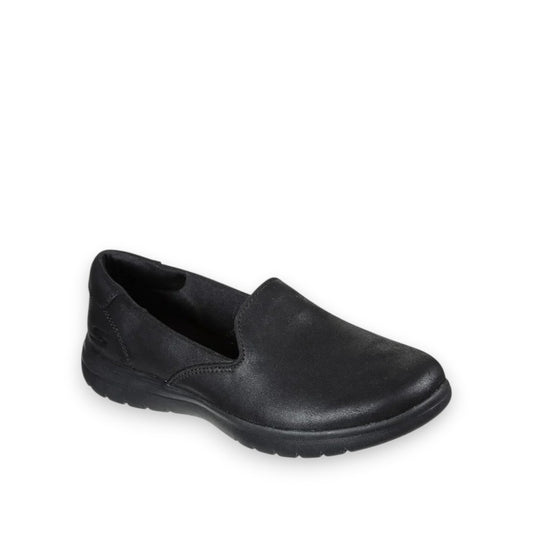 SKECHERS WOMENS ON THE GO FLEX LAVISH - BLACK