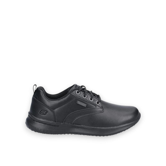 SKECHERS MENS DELSON 3.0 GLAVINE - BLACK