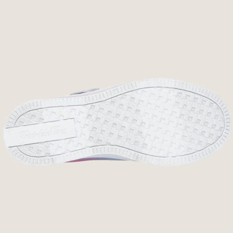 SKECHERS KIDS S LIGHTS TWINKLE SPARKS MAGICAL OMBRE - PINK/BLUE